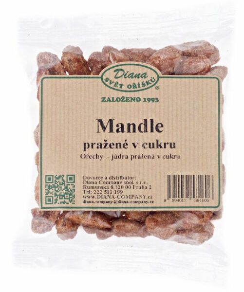 Diana Company Mandle pražené v cukru 100g porovnat ceny