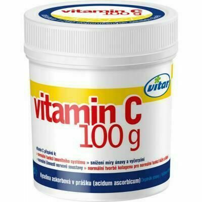 Vitar Vitamin C prášek 100g porovnat ceny