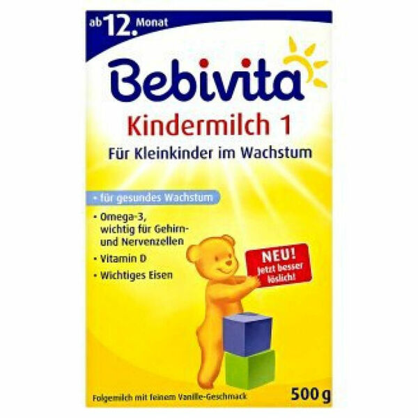 BEBIVITA Junior 1+ dětské mléko 500g porovnat ceny