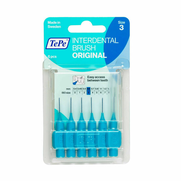 TePe Mezizubní kartáček G2 modrý 0,6mm 6ks porovnat ceny