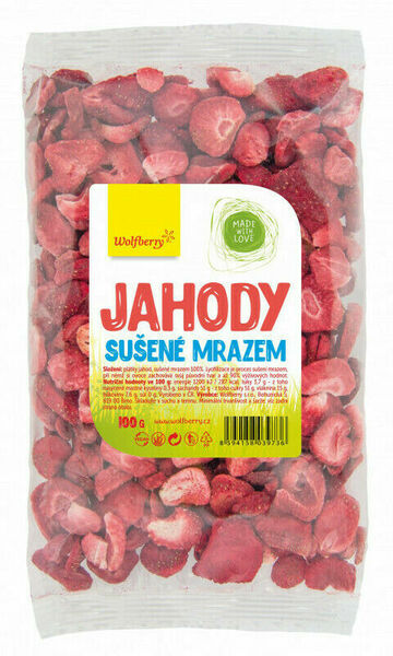 Wolfberry Jahody lyofilizované 100g porovnat ceny