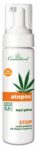 Cannaderm Atopos Mycí pěna NEW 180ml porovnat ceny