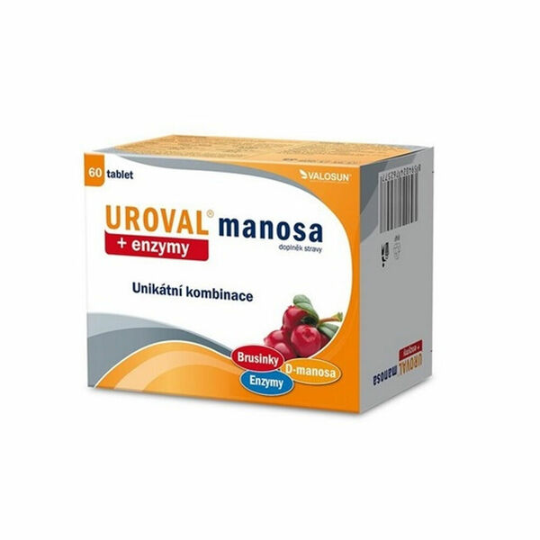 UROVAL Manosa + enzymy 30 tablet porovnat ceny