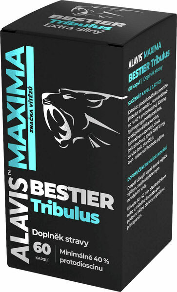 ALAVIS MAXIMA Bestier Tribulus 60 kapslí porovnat ceny