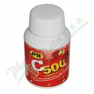 JML Vitamin C 500mg postupné uvolňování s šípky 65 tablet porovnat ceny