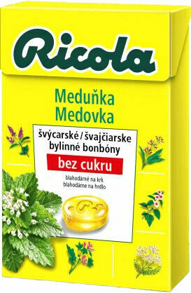 Ricola Meduňka bez cukru 40g porovnat ceny