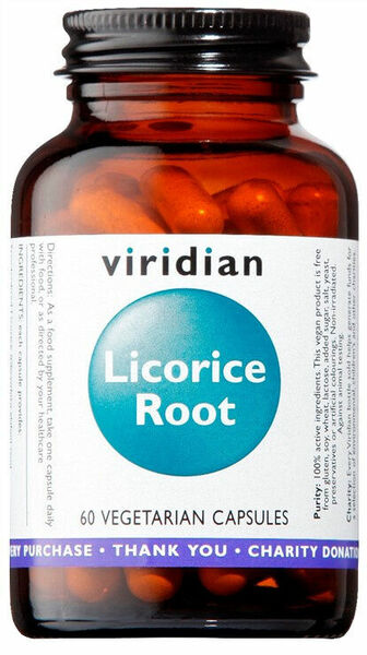 Viridian Licorice Root 60 kapslí porovnat ceny