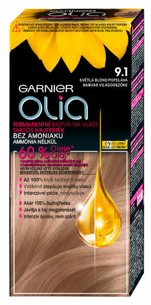 Garnier Olia 9.1 Světlá Blond popelavá 50ml porovnat ceny