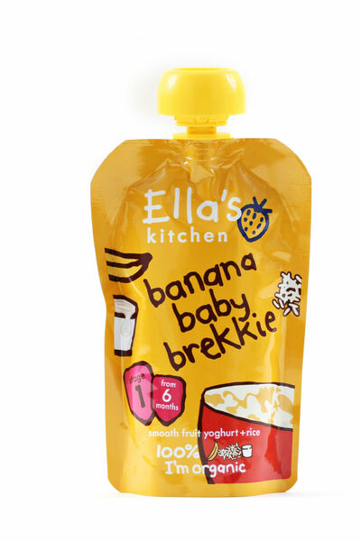 Ellas Kitchen BIO Snídaně banán a jogurt kapsička 100 g porovnat ceny