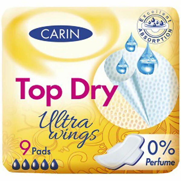 CARIN Ultra wings Top Dry 9 kusů porovnat ceny
