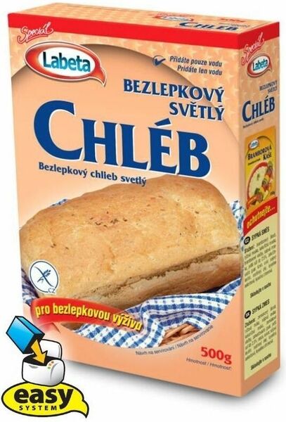 Labeta Bezlepkový chléb světlý 500g porovnat ceny
