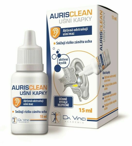 AurisClean ušní kapky DaVinci Academia 15ml porovnat ceny
