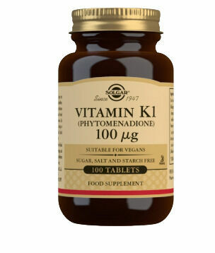 Solgar Vitamín K1 100 ug 100tbl porovnat ceny