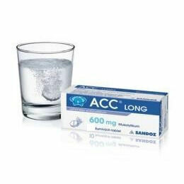 ACC LONG 600MG šumivá tableta 20 porovnat ceny