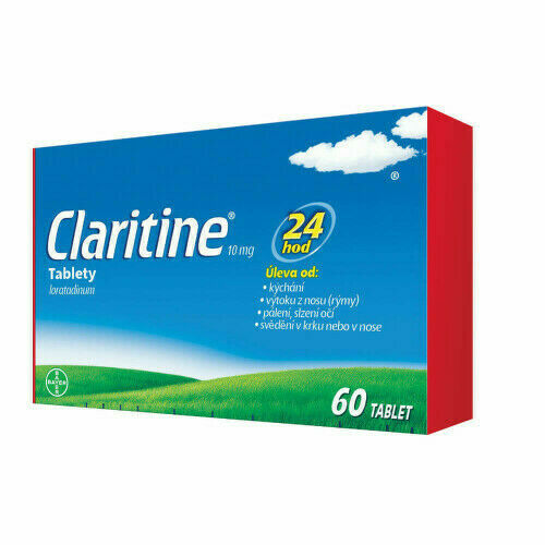 CLARITINE 10MG neobalené tablety 60 porovnat ceny