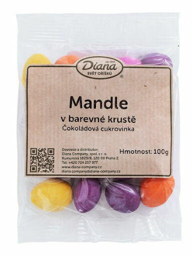 Diana Company Mandle v barevné krustě 100g porovnat ceny