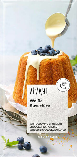 Vivani Bio Čokoláda na vaření bílá 200g porovnat ceny