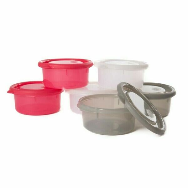 Bo Jungle misky s víčky Bowls Pink/White/Grey 300ml (6ks) porovnat ceny