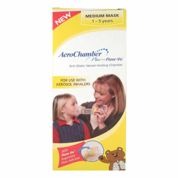 AeroChamber Plus s maskou pro děti 1 - 5 let porovnat ceny