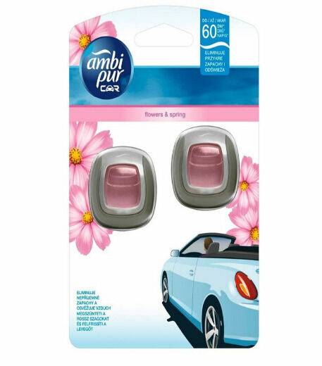 Ambi Pur  AmbiPur Car Jaguar Flowers & Spring 2x2ml porovnat ceny