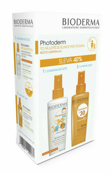 Bioderma Photoderm SPF30 200ml+KID SPF50+ 200ml porovnat ceny