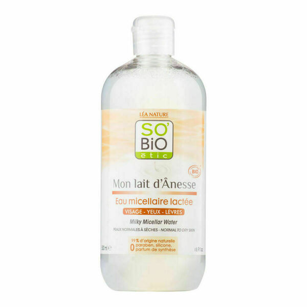 SO´BIO étic Voda micelární s oslím mlékem BIO 500ml porovnat ceny