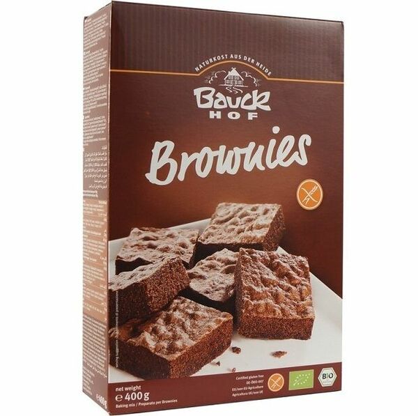 Bauck hof  BROWNIES - čokoládový koláč bezlepková směs 400g BIO porovnat ceny