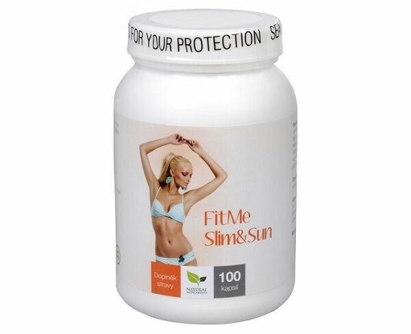 Natural Medicaments FitMe Slim&Sun 100 kapslí porovnat ceny