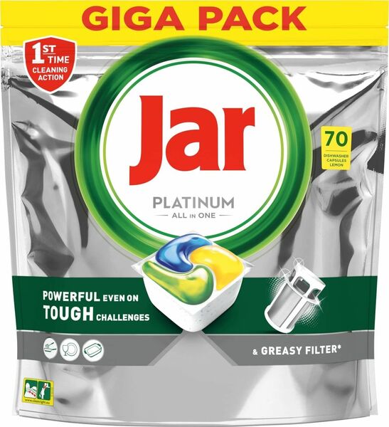 Jar kapsle na nádobí Platinum Yellow All-in-One 70ks porovnat ceny
