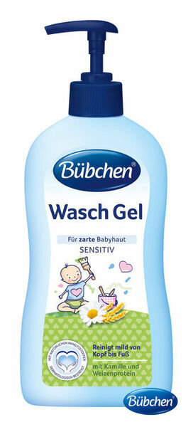 Bübchen tělový tekutý gel pro děti 400ml porovnat ceny