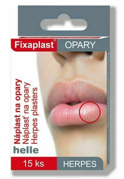 Náplast Fixaplast HERPES na opary 15ks porovnat ceny