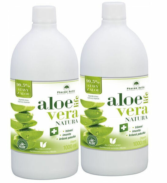 Pharma Activ AloeVeraLife NATURA 2x 1000ml porovnat ceny