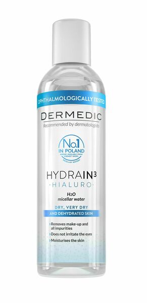 Dermedic Hydrain3 Hialuro H2O micelární voda 200 ml porovnat ceny