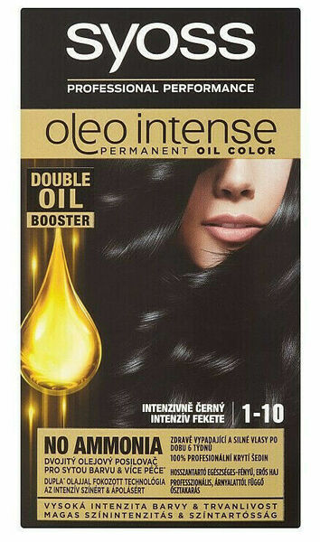 Syoss Oleo Intense Barva na vlasy 1-10 Intenzivně černý 50ml porovnat ceny