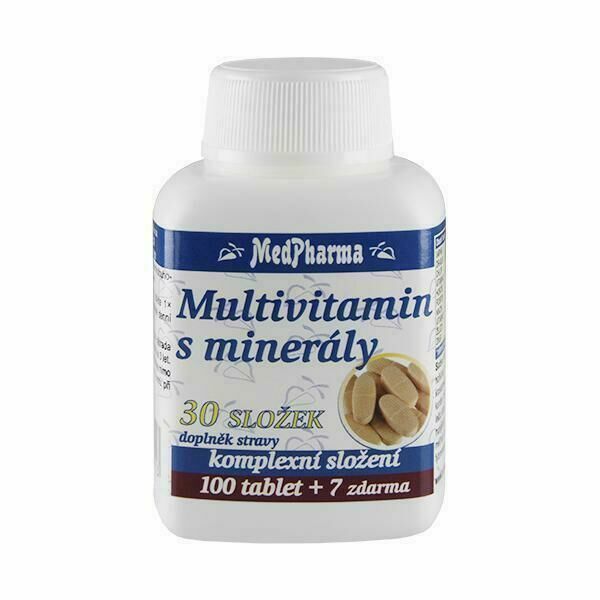 MedPharma Multivitamin s minerály 50+ 107tbl porovnat ceny