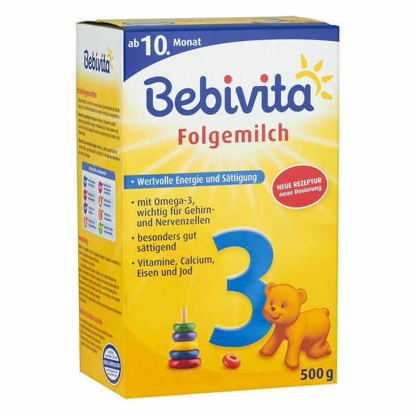 BEBIVITA 3 kojenecké mléko 500 g porovnat ceny