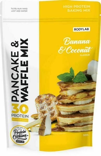 Bodylab High Protein Pancake (& Waffle) Mix banán/kokos 500g porovnat ceny