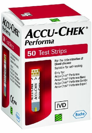 Accu Chek Performa 50ks proužků porovnat ceny