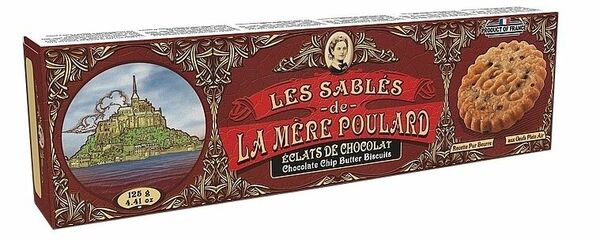 La Mére Poulard Chocolate chip butter biscuits papír 125g porovnat ceny