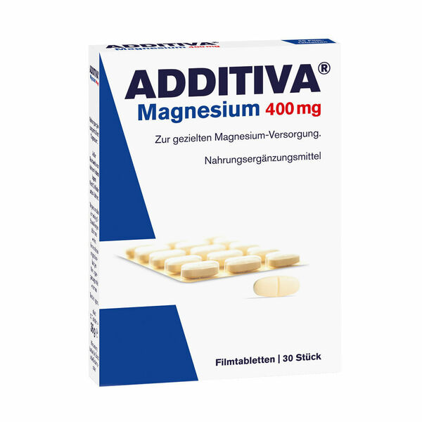 ADDITIVA Magnesium 400 mg 30 tablet porovnat ceny
