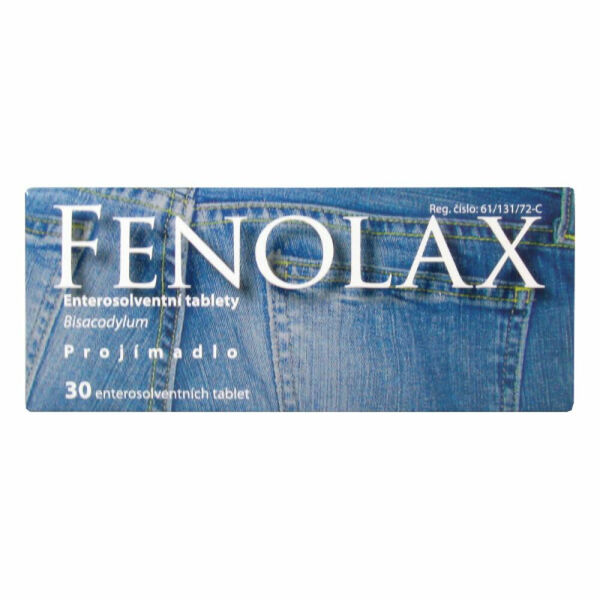 FENOLAX proti zácpě tablety 5mg 30 tablet porovnat ceny