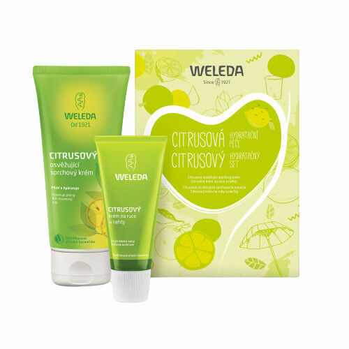 Weleda set Citrusová hydratační péče porovnat ceny