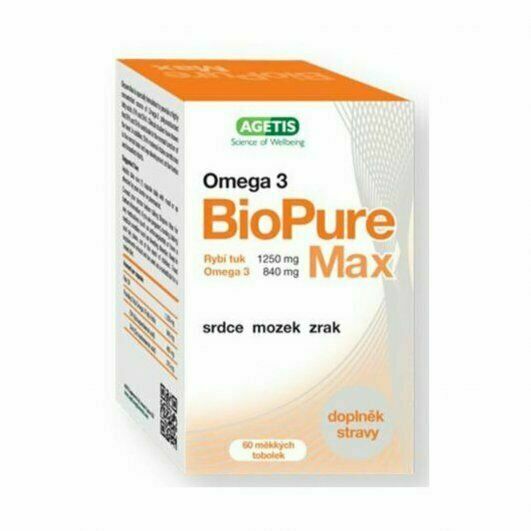 BioPure Max Omega 3 60 měkkých tobolek porovnat ceny