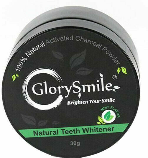 GlorySmile  Bělicí zubní pudr Charcoal s aktivním uhlím Mentol 30g porovnat ceny