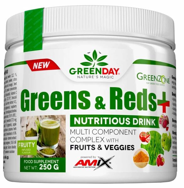 Amix Greens & Reds +, Fruity 250g porovnat ceny