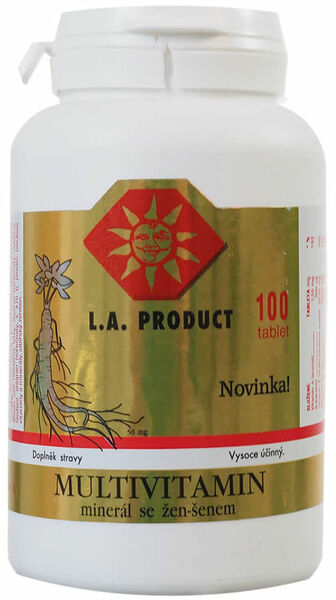 LA Product Multivitamin-minerál s ženšenem 100 tablet porovnat ceny