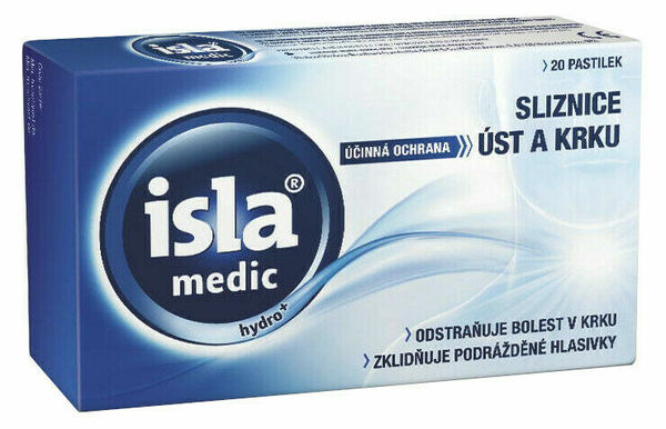 Isla Medic Hydro+ 20 pastilek porovnat ceny