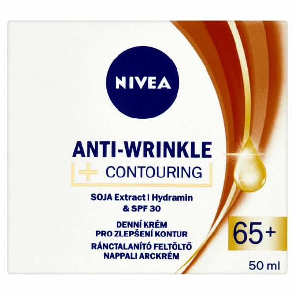NIVEA Denní krém pro zlepšení kontur 65+ OF 30 50 ml porovnat ceny