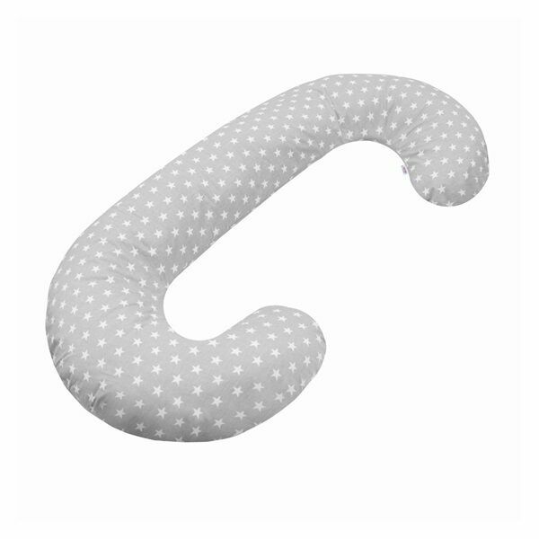 New Baby Univerzální kojící polštář ve tvaru C Hvězdičky šedý porovnat ceny