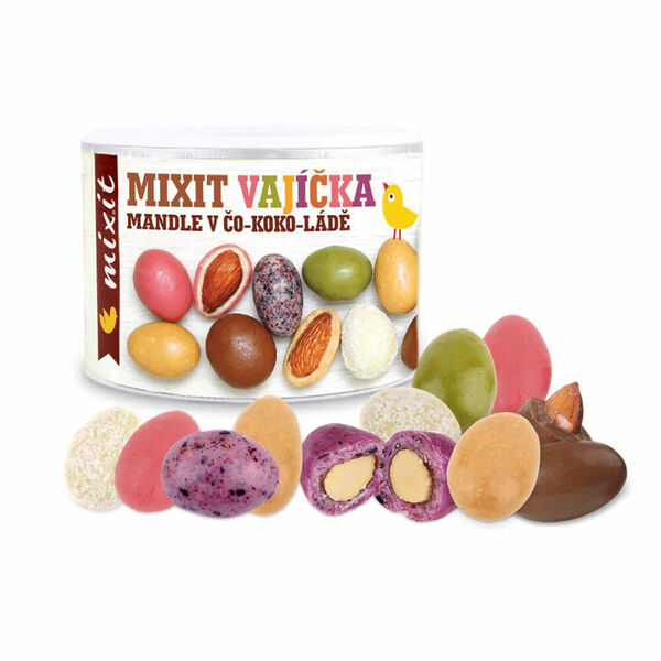 MIXIT Vajíčka do kapsy mandle v čokoládě 240 g porovnat ceny